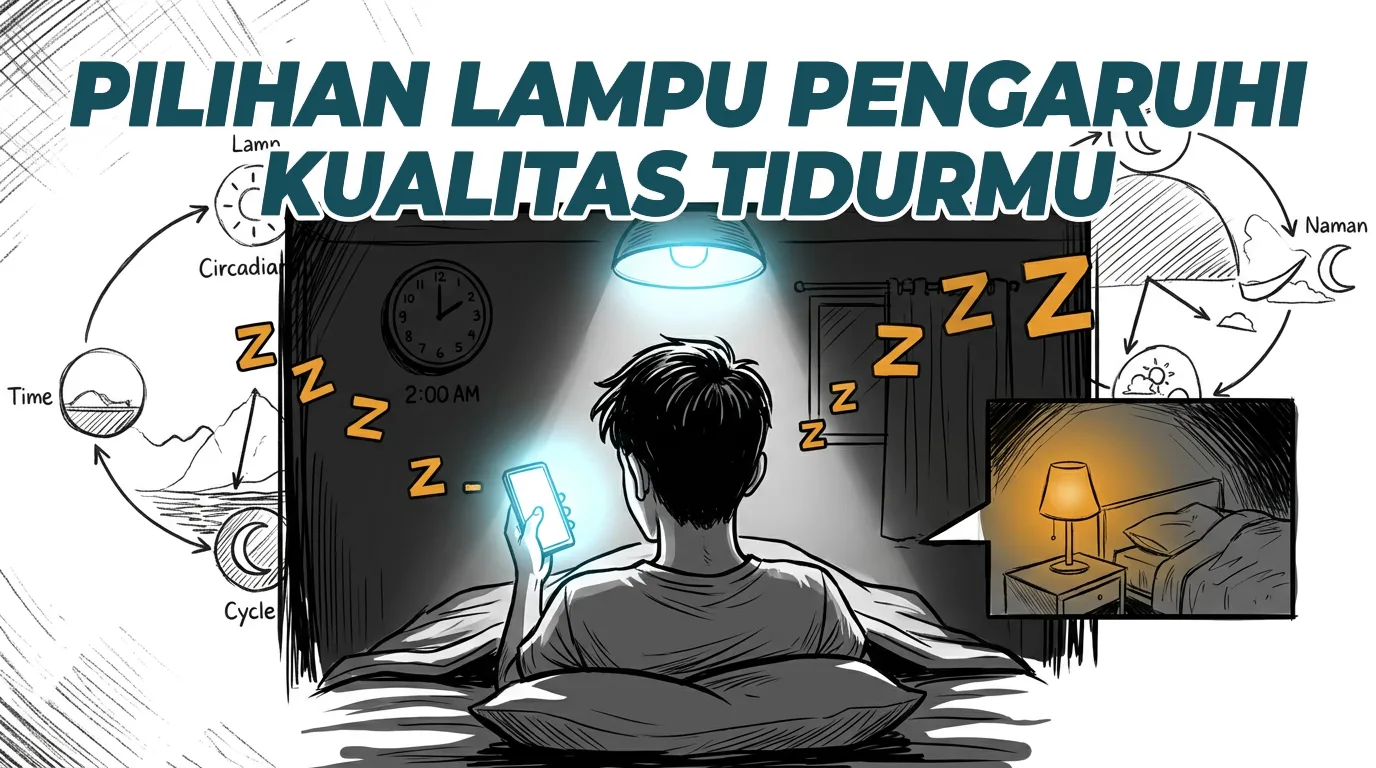 Circadian Lighting: Kenapa Pilihan Lampu Mempengaruhi Kualitas Tidurmu